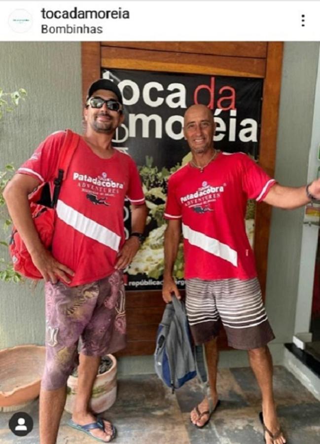 Hostel Toca Da Moreia Bombinhas Eksteriør billede